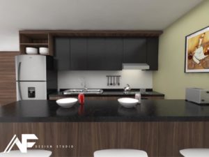 AF Design Studio-Cocina Paralelo Obispado